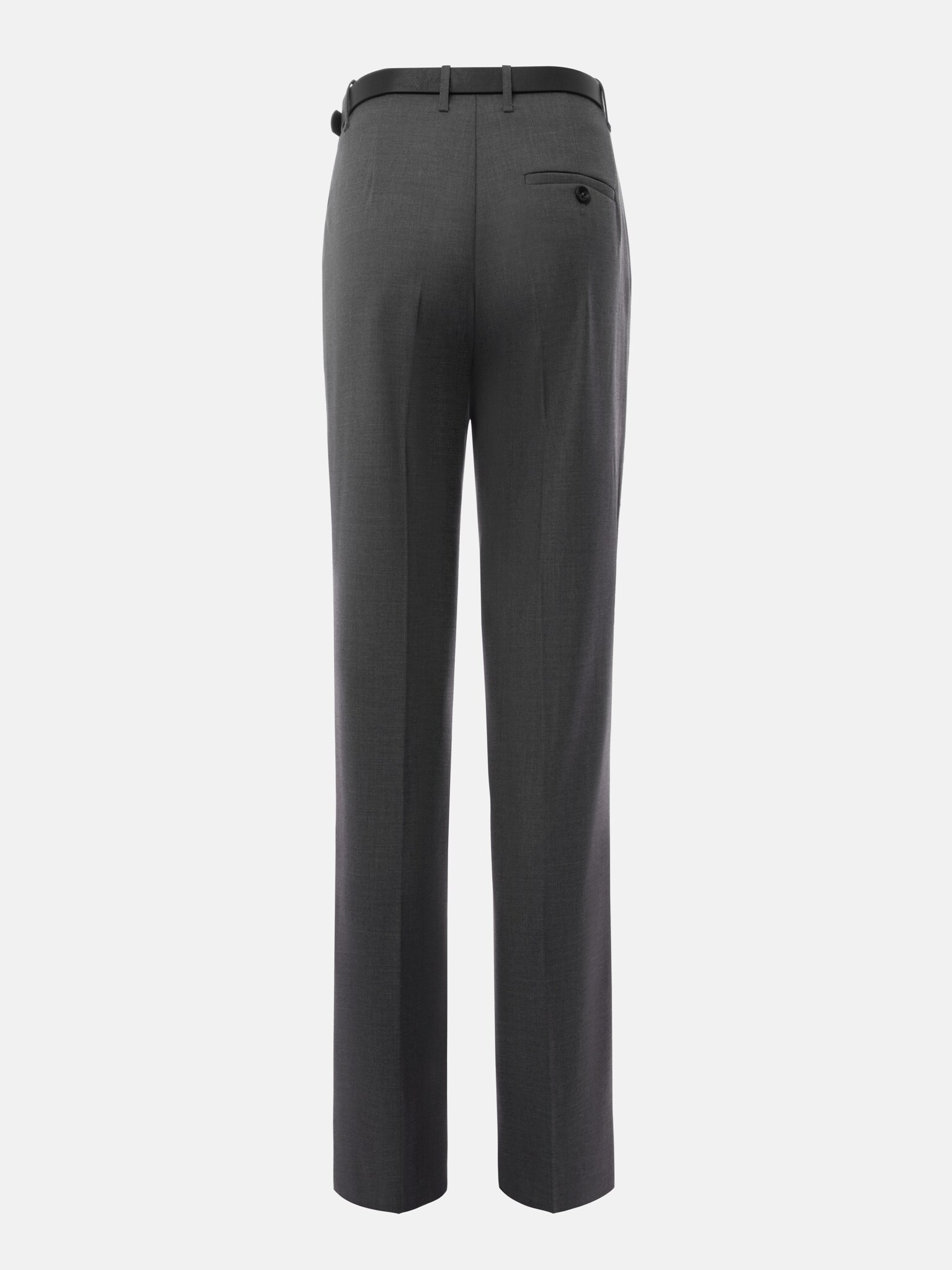 Укороченные брюки со стрелками и ремнем из экокожи :: LICHI - Onlinefashion store